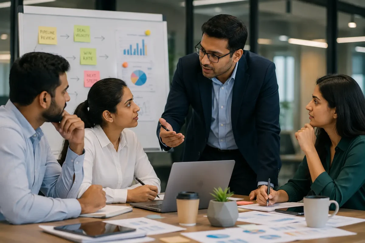Embedded Practioner involvment with the B2B Sales Team