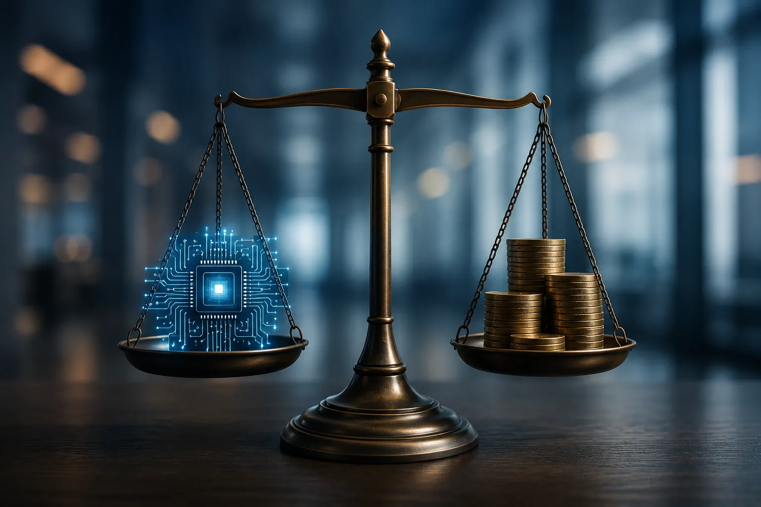 Balance of technology and wealth Balance of technology and wealth