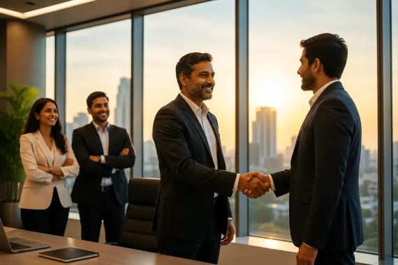 Business leaders welcoming an experienced sales professional to strengthen commercial capability and accelerate growth Business leaders welcoming an experienced sales professional to strengthen commercial capability and accelerate growth