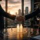 Business professionals building long-term client relationships for sustainable growth