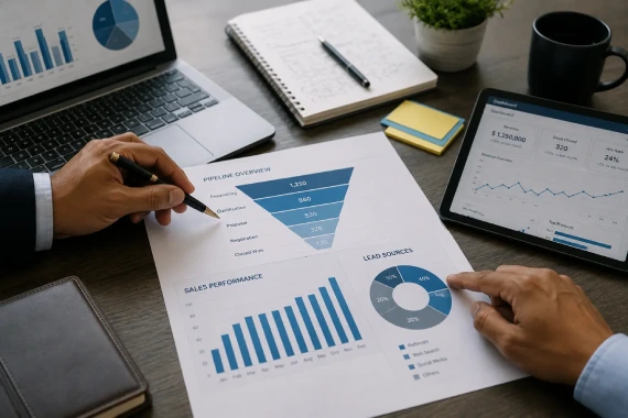 Collaborative work on Sales Funnel analysis