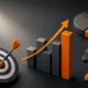 Business growth concept showing deal win rate and qualified sales opportunities