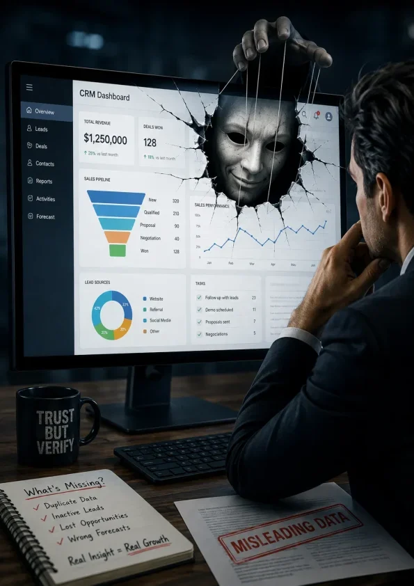 Your CRM Is Lying to You. And You're Probably Letting It.