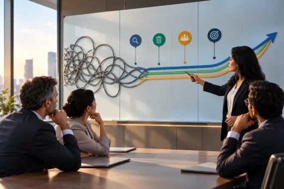 Sales leader assessing sales pipeline and forecast risks Sales leader assessing sales pipeline and forecast risks