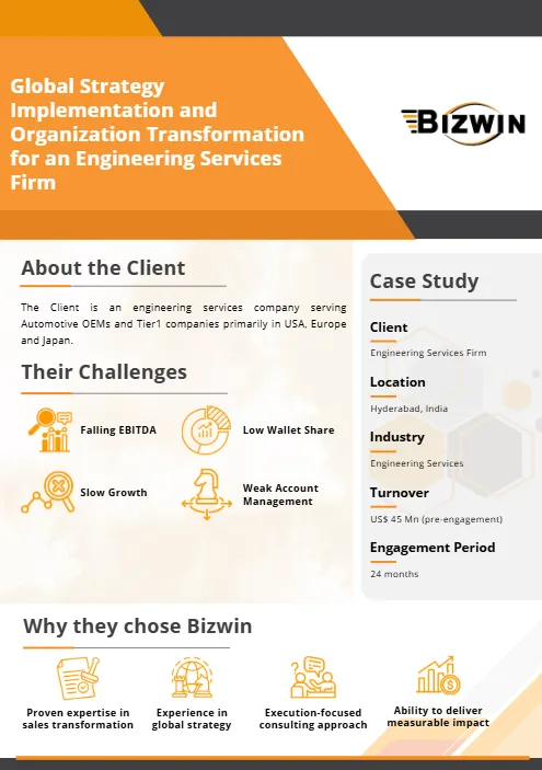 Global Strategy Implementation for an Engineering Services Firm